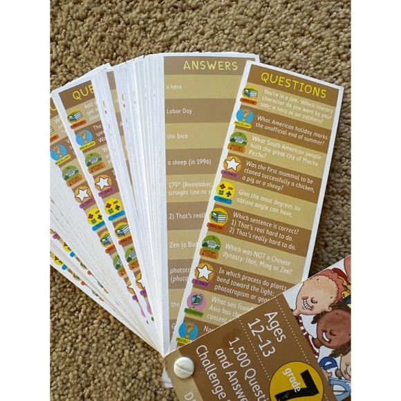 Brain Quest Trivia Cards - Picture 4 of 4